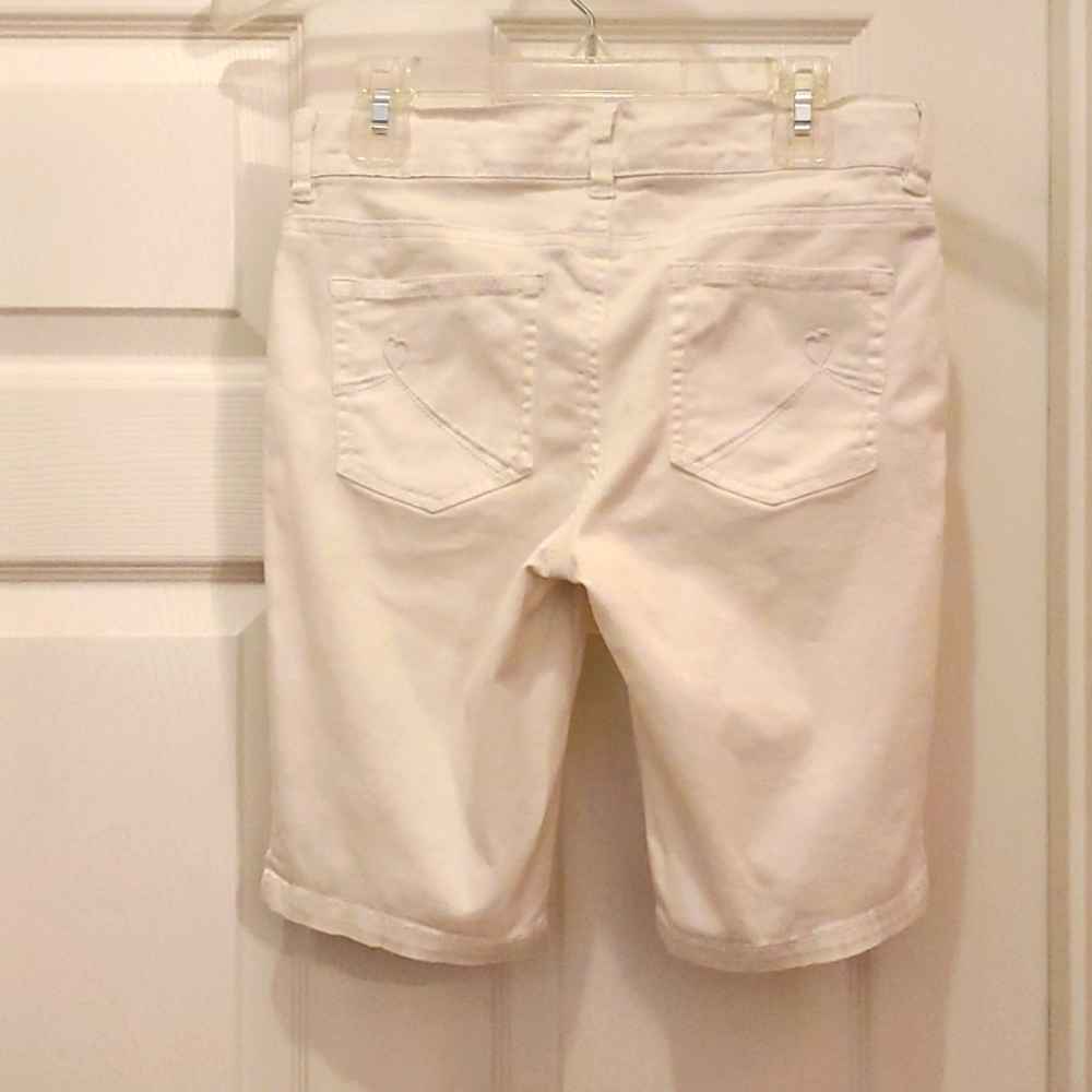 The Children's Place Girl's Stretchy Adjustable Waist Bermuda Shorts w/Pkts - Picture 2 of 2
